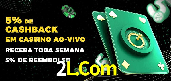 Promoções do cassino ao Vivo 2L.Com